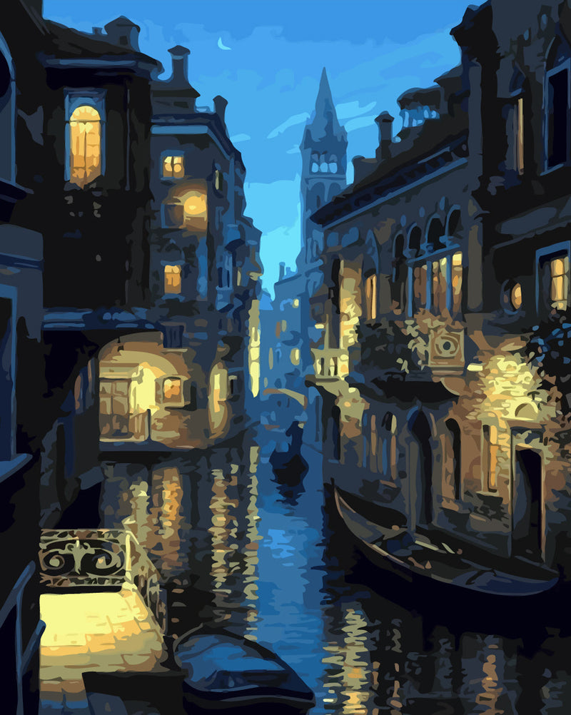 Venice at Night Diamond Painting