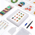 Warm Christmas 12Pcs - Mini Diamond Painting Kit