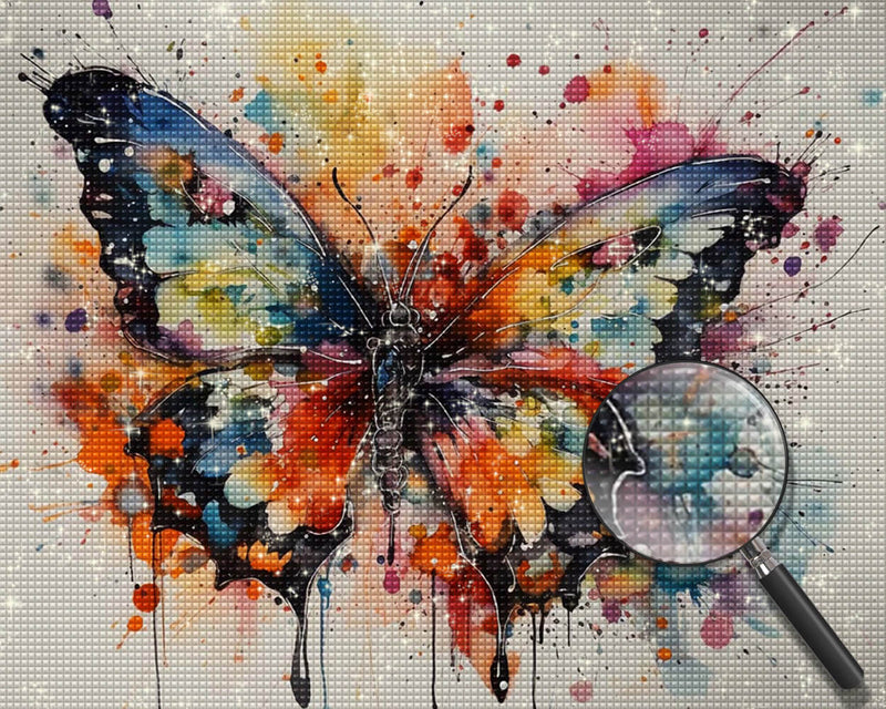 Watercolor Butterfly Diamond Painting