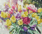 Watercolor Tulips Bouquet Diamond Painting