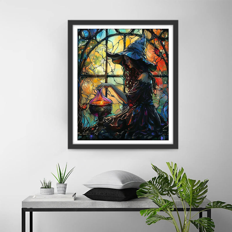 Witch and Magic Diamond Painting