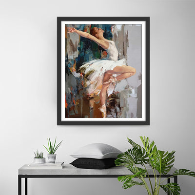 Woman Dancing Ballet Diamond Painting