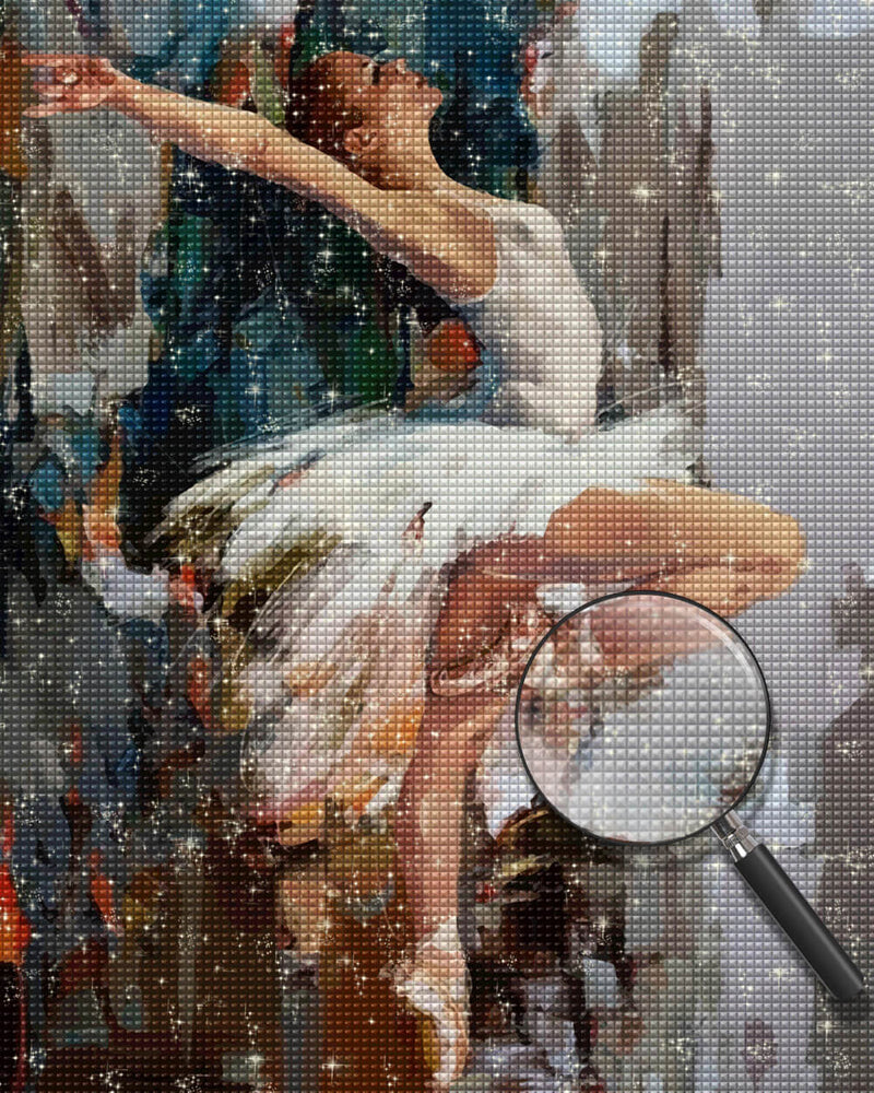 Woman Dancing Ballet Diamond Painting