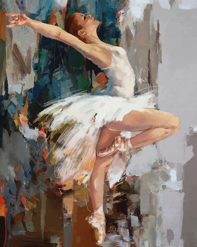 Woman Dancing Ballet Diamond Painting