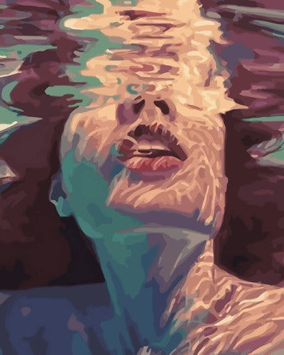 Woman in the Water Diamond Painting