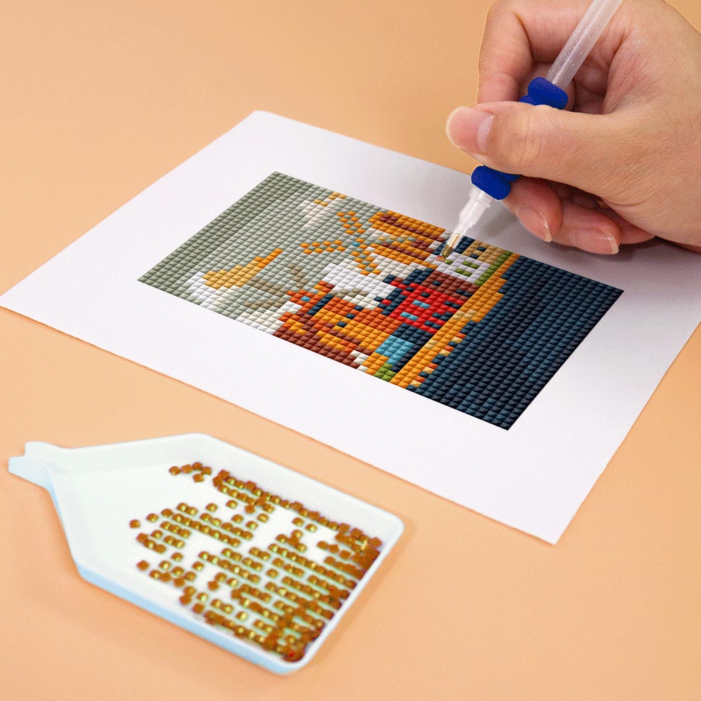 World Cities 10Pcs - Mini Diamond Painting Kit