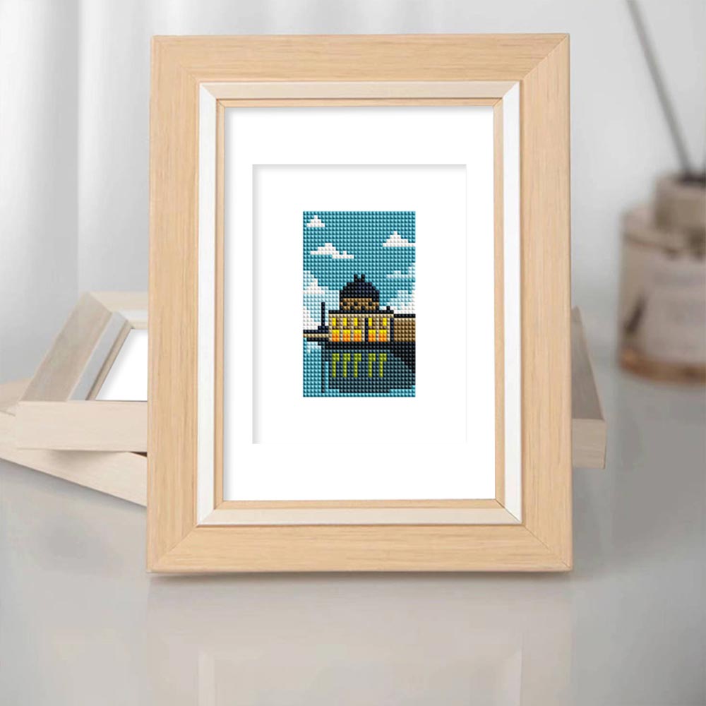 World Cities 10Pcs - Mini Diamond Painting Kit