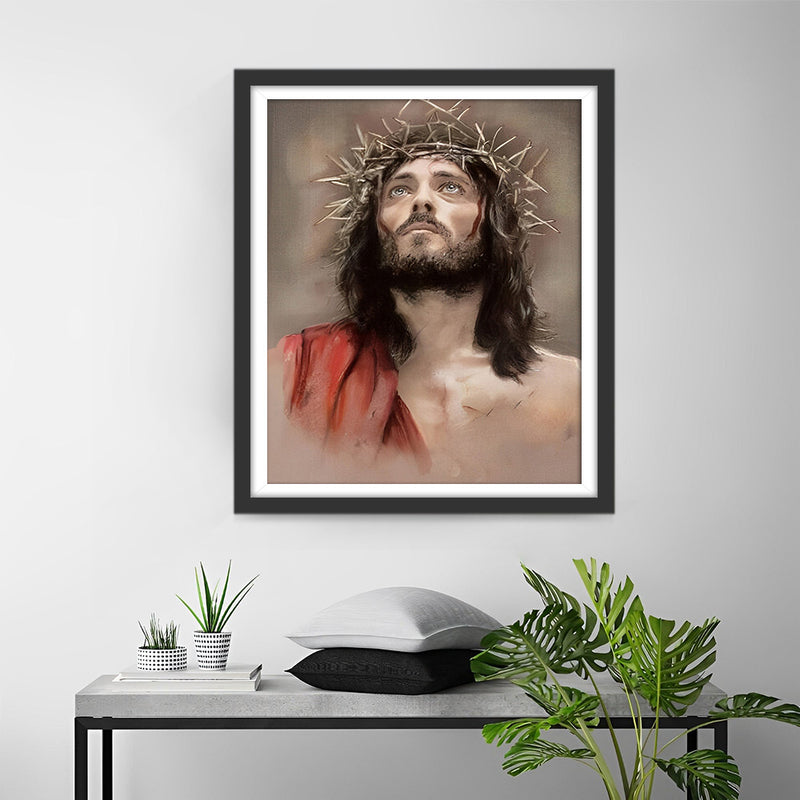Wounded Jesus Diamond Painting