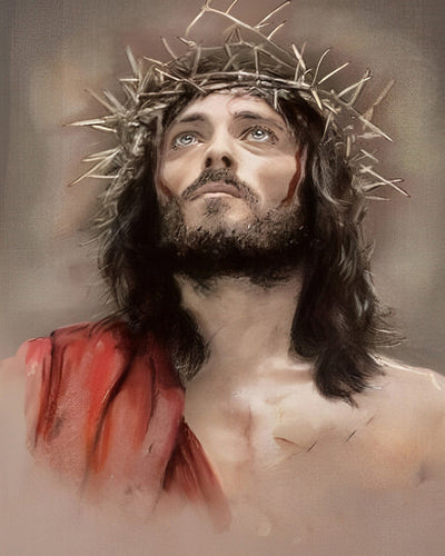 Wounded Jesus Diamond Painting
