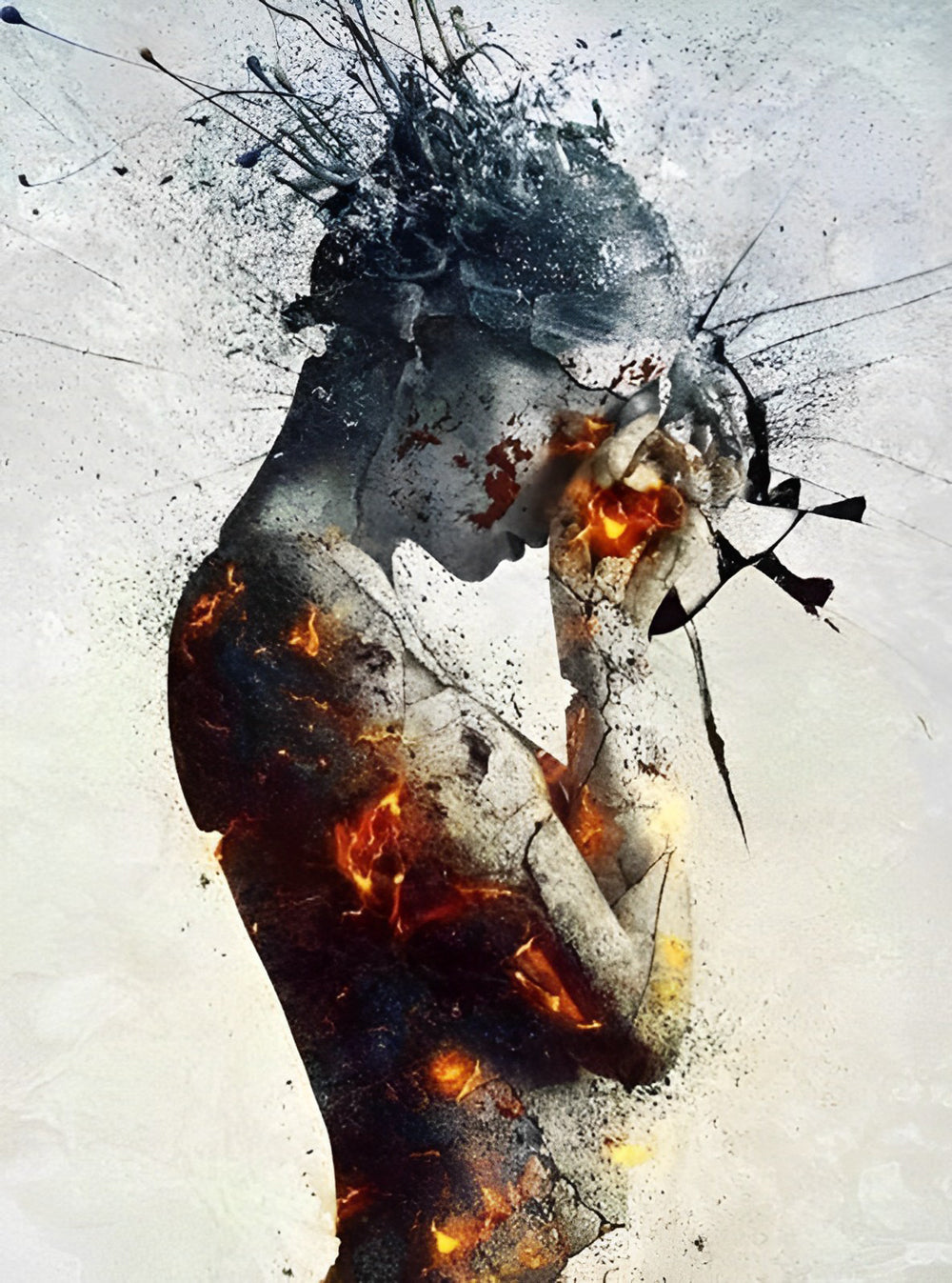 Sentimental Girl Diamond Painting