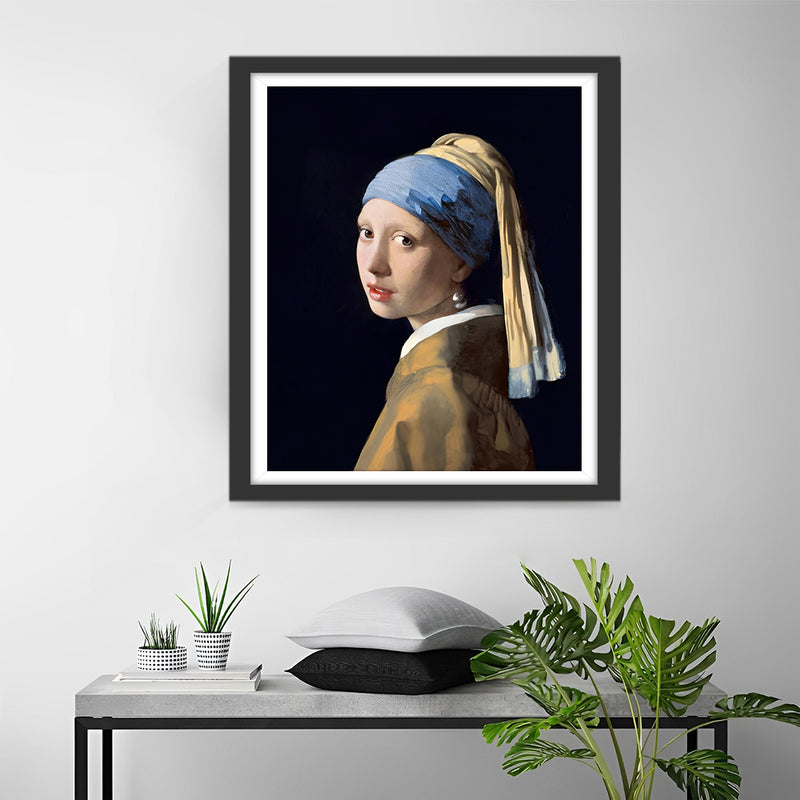 Girl with a Pearl Earring 5D DIY Diamond Painting Kits