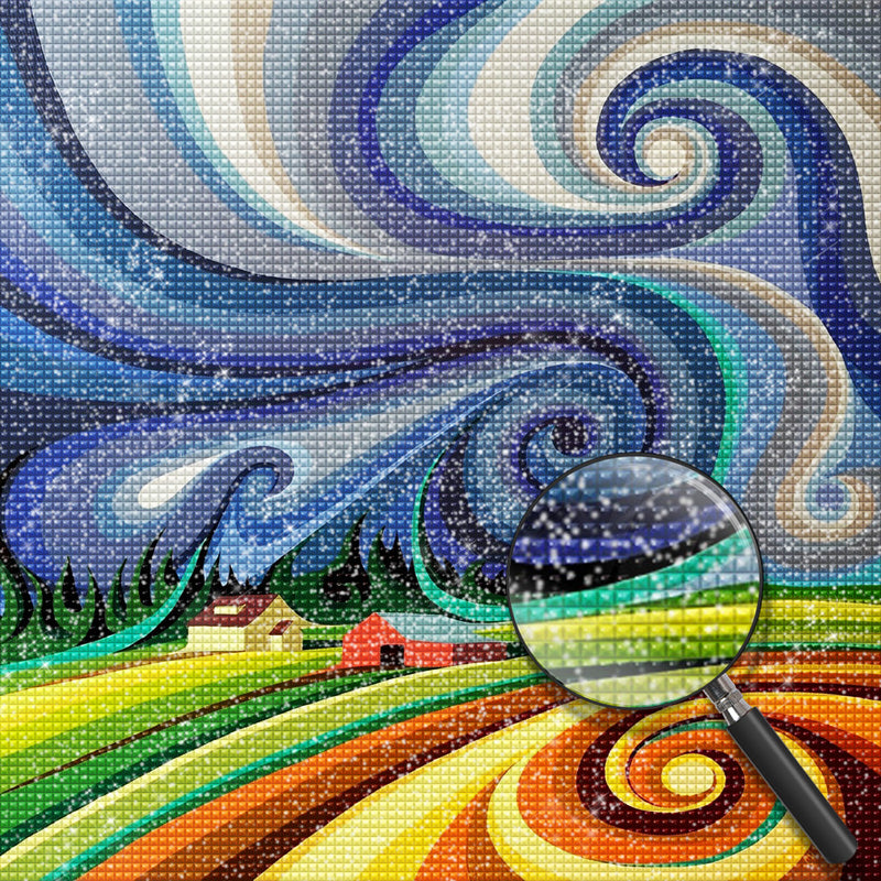 Rural Abstraction Diamond Painting