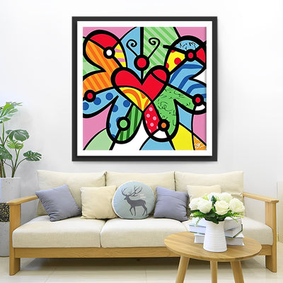 Adorable Abstract Art Painting Diamond Painting