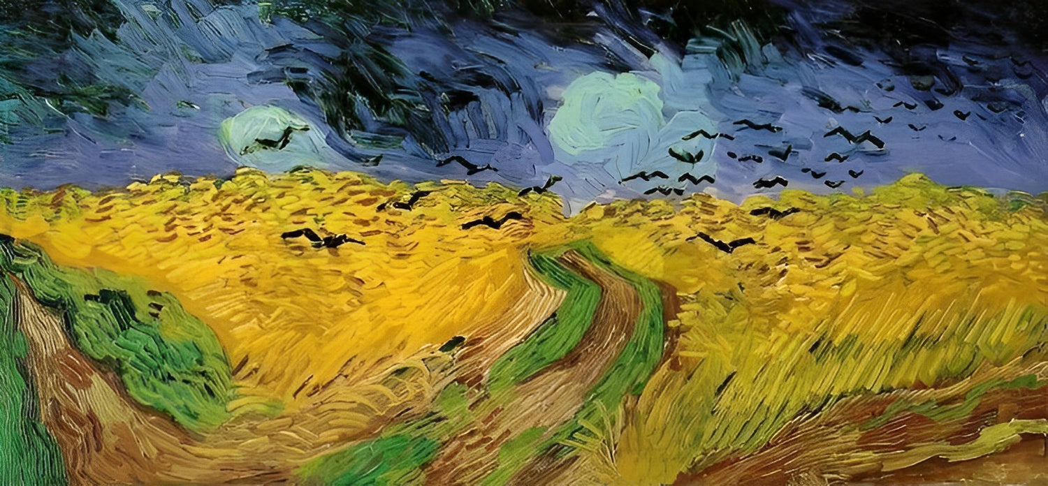 Wheatfield with Crows Diamond Painting