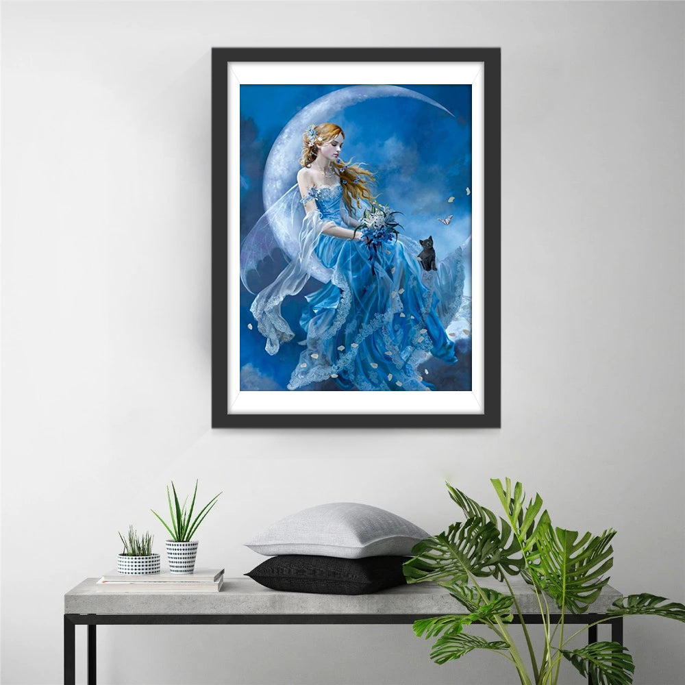 Moon fairy Diamond Painting