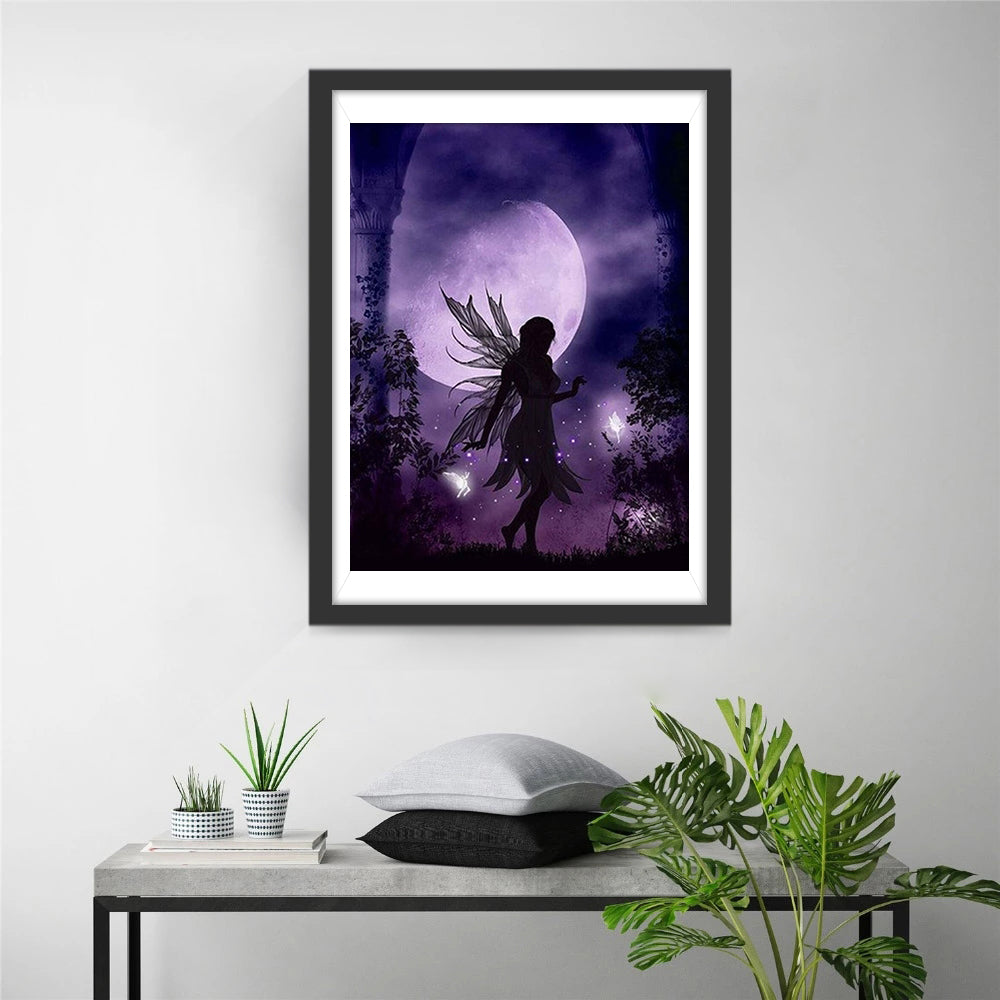 Purple Fairy Diamond Painting
