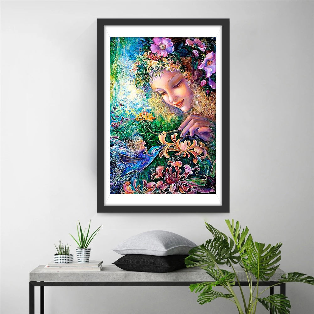 Flower Fairy Diamond Painting
