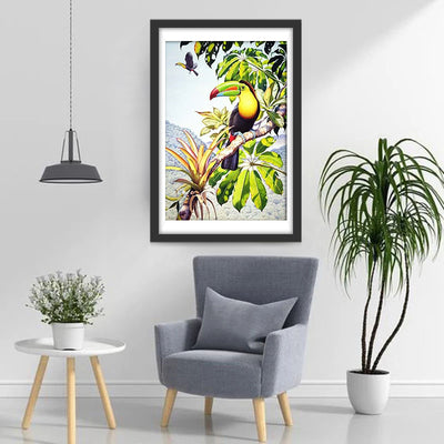 Two Toco Toucans 5D DIY Diamond Painting Kits