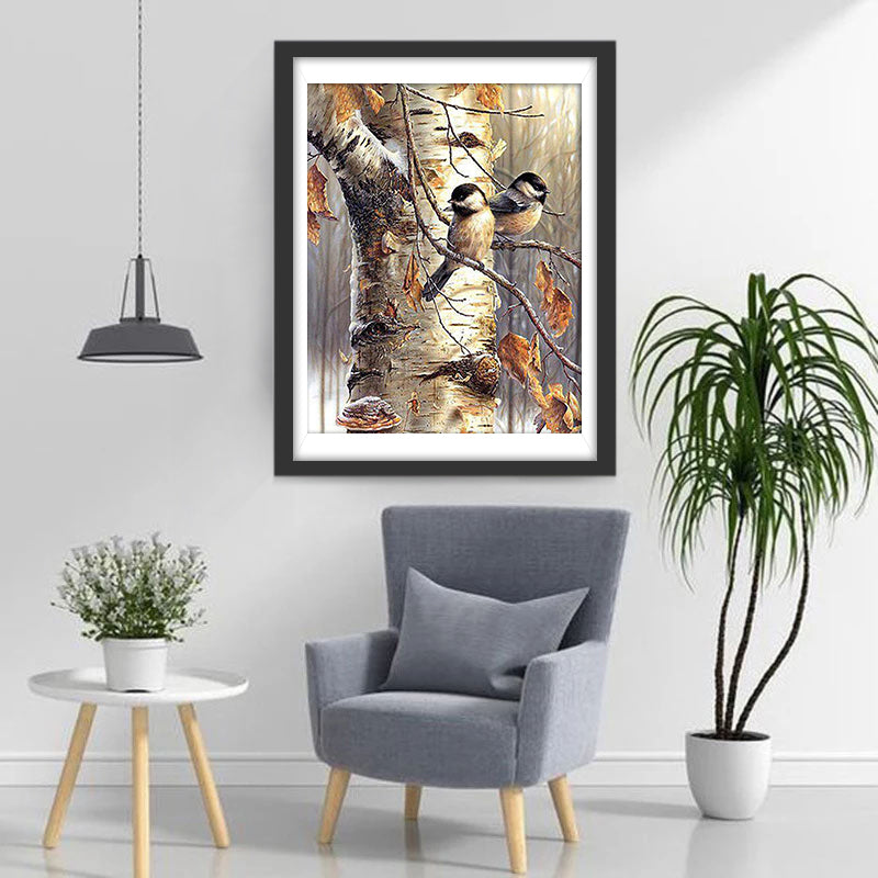 Birds on the Branches Diamond Painting