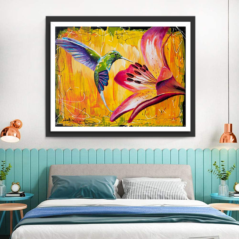 Hummingbird Drawn 5D DIY Diamond Painting Kits