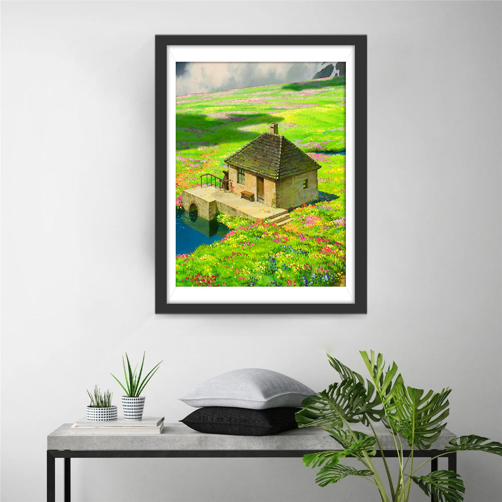 Howl's Moving Castle Diamond Painting