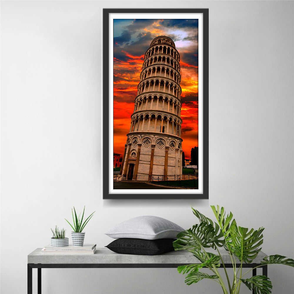 The Tower of Pisa Diamond Painting