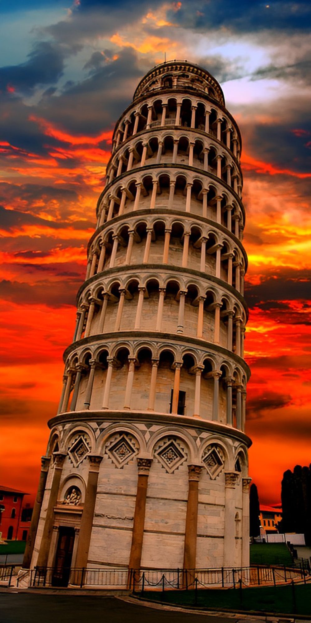 The Tower of Pisa Diamond Painting