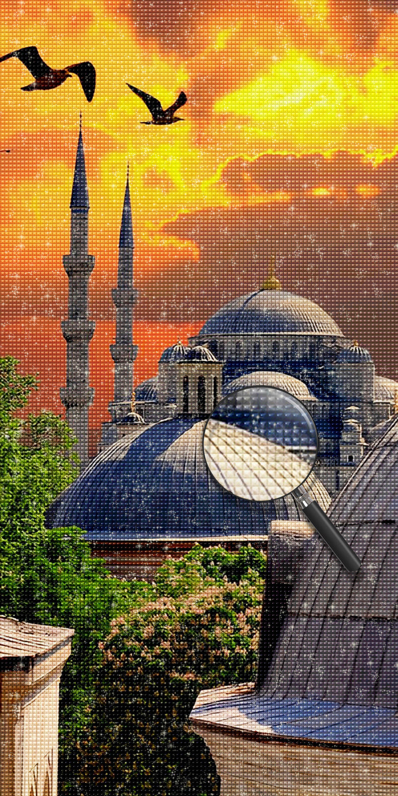 The Blue Mosque 5D DIY Diamond Painting Kits