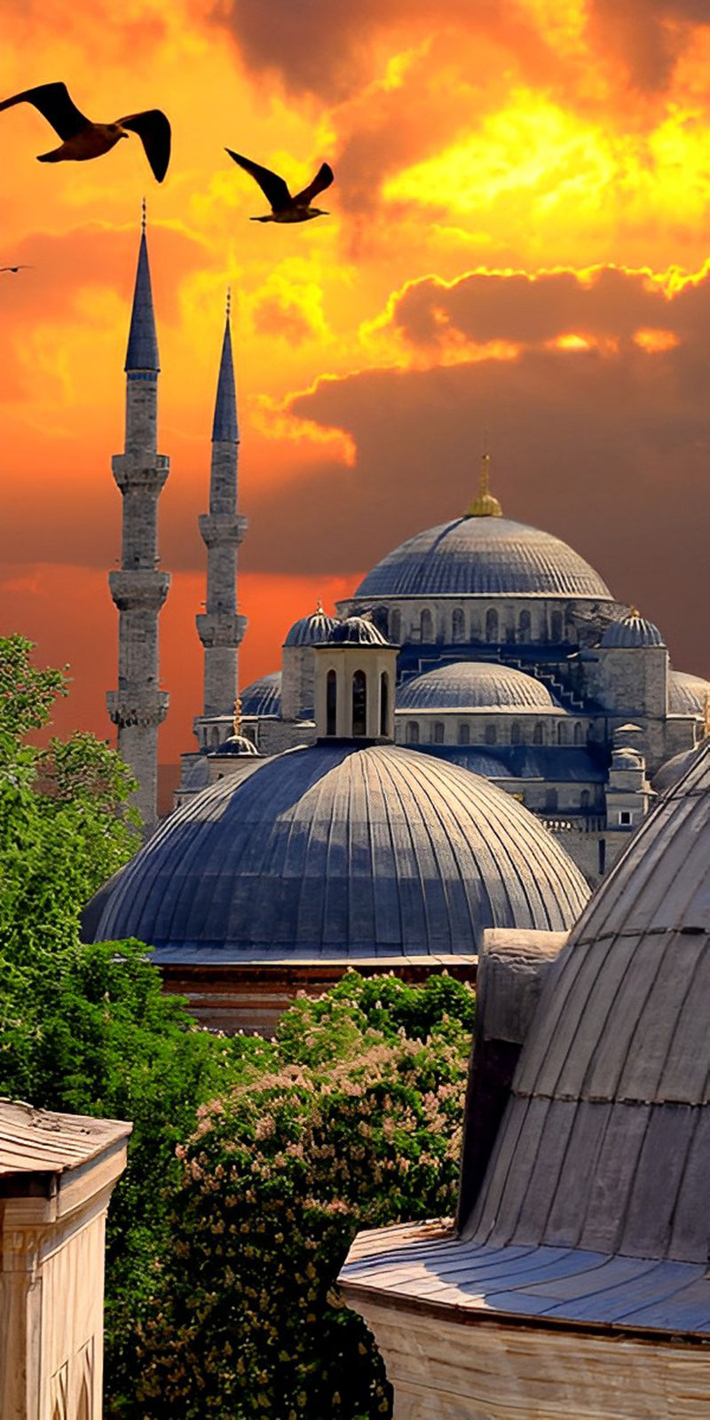 The Blue Mosque 5D DIY Diamond Painting Kits