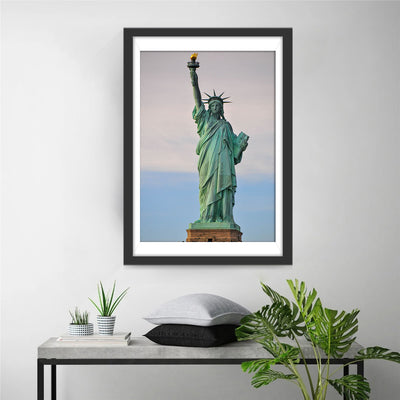 Panorama of the Statue of Liberty Diamond Painting