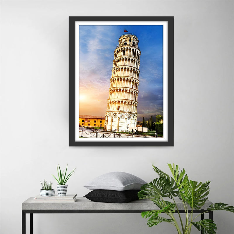 Beautiful Tower of Pisa 5D DIY Diamond Painting Kits