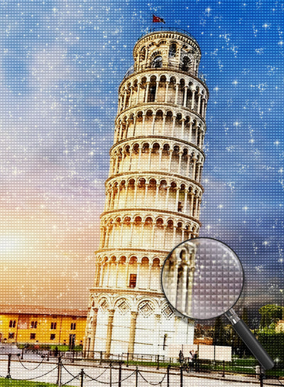 Beautiful Tower of Pisa Diamond Painting