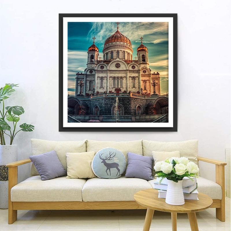 Moscow Cathedral of Christ the Savior 5D DIY Diamond Painting Kits