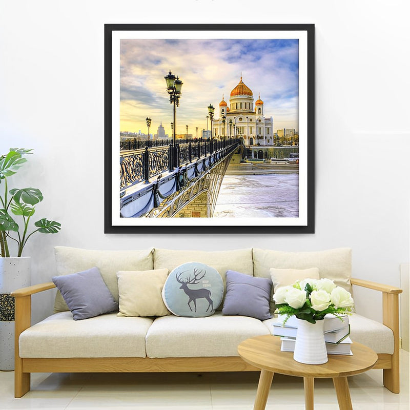 The Cathedral of Christ the Savior 5D DIY Diamond Painting Kits