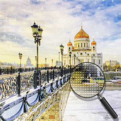 The Cathedral of Christ the Savior 5D DIY Diamond Painting Kits