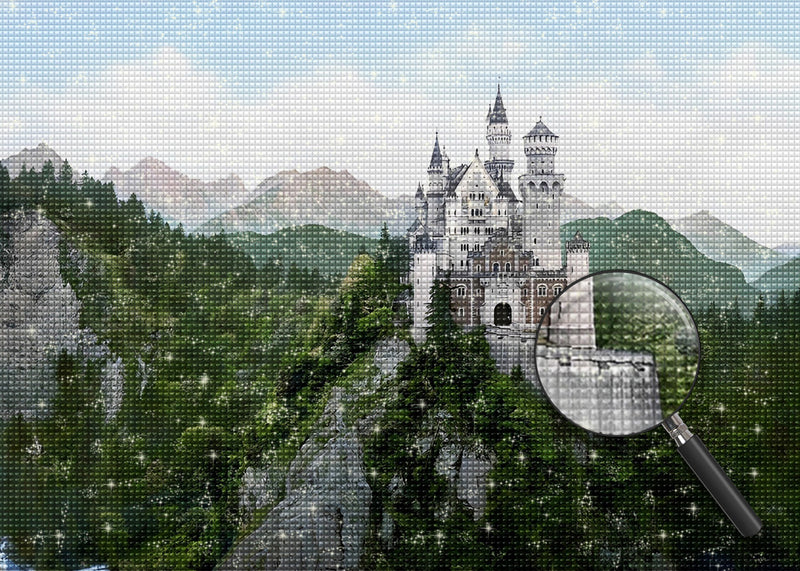 Neuschwanstein Castle in Munich 5D DIY Diamond Painting Kits