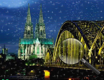 Beautiful Cologne Cathedral 5D DIY Diamond Painting Kits