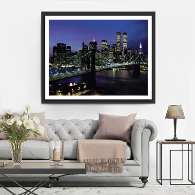 New York at Night 5D DIY Diamond Painting Kits