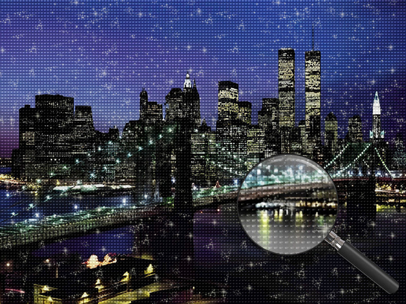 New York at Night 5D DIY Diamond Painting Kits