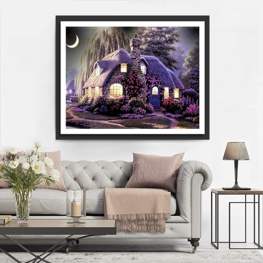 Cottage House Diamond Painting