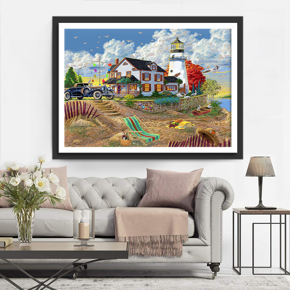 The Lighthouse Diamond Painting
