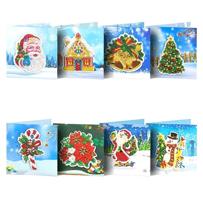 Christmas Card IX|8 Pieces CARD007