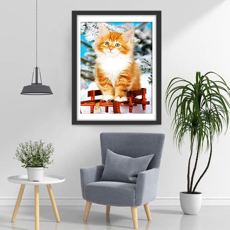Lovely Cat Diamond Painting