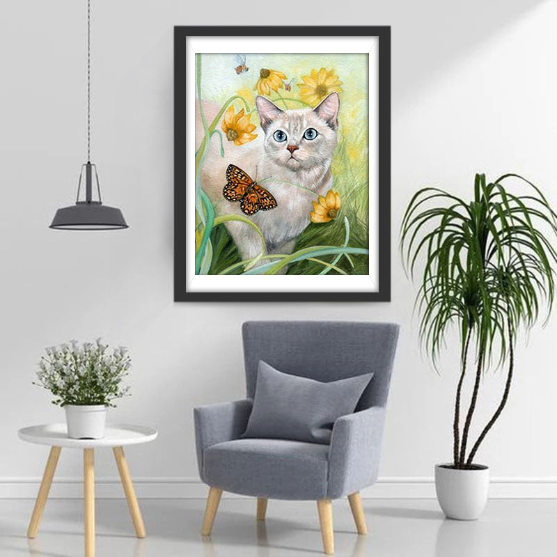 British Shorthair Cat Diamond Painting