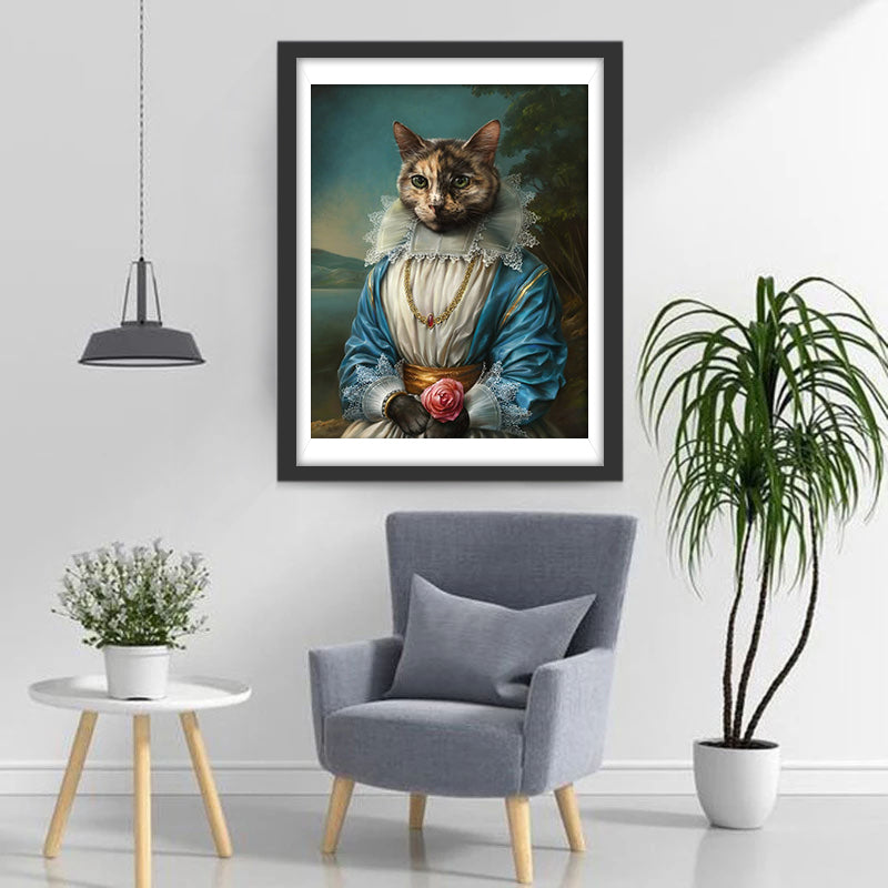 Duchess Cat Diamond Painting