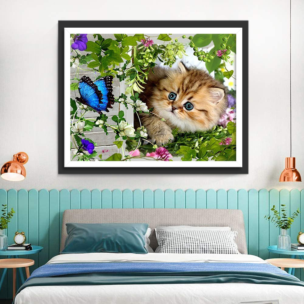Cute Cat Diamond Painting