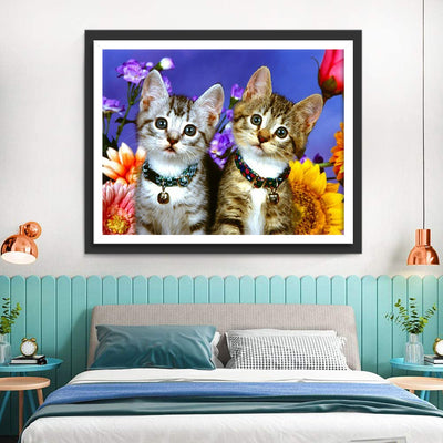 Two Cute Kitties 5D DIY Diamond Painting Kits