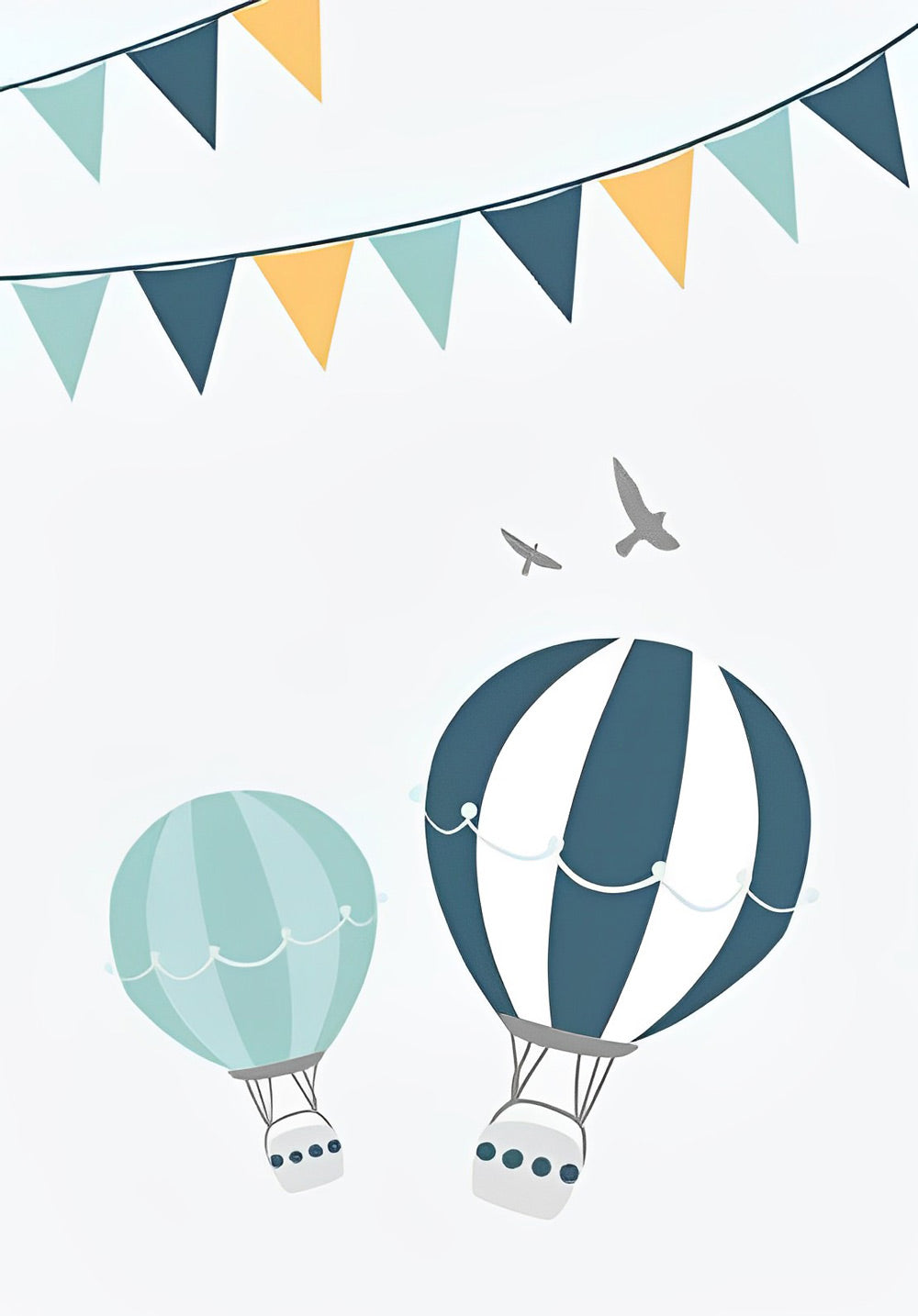 Cute hot air balloons Diamond Painting