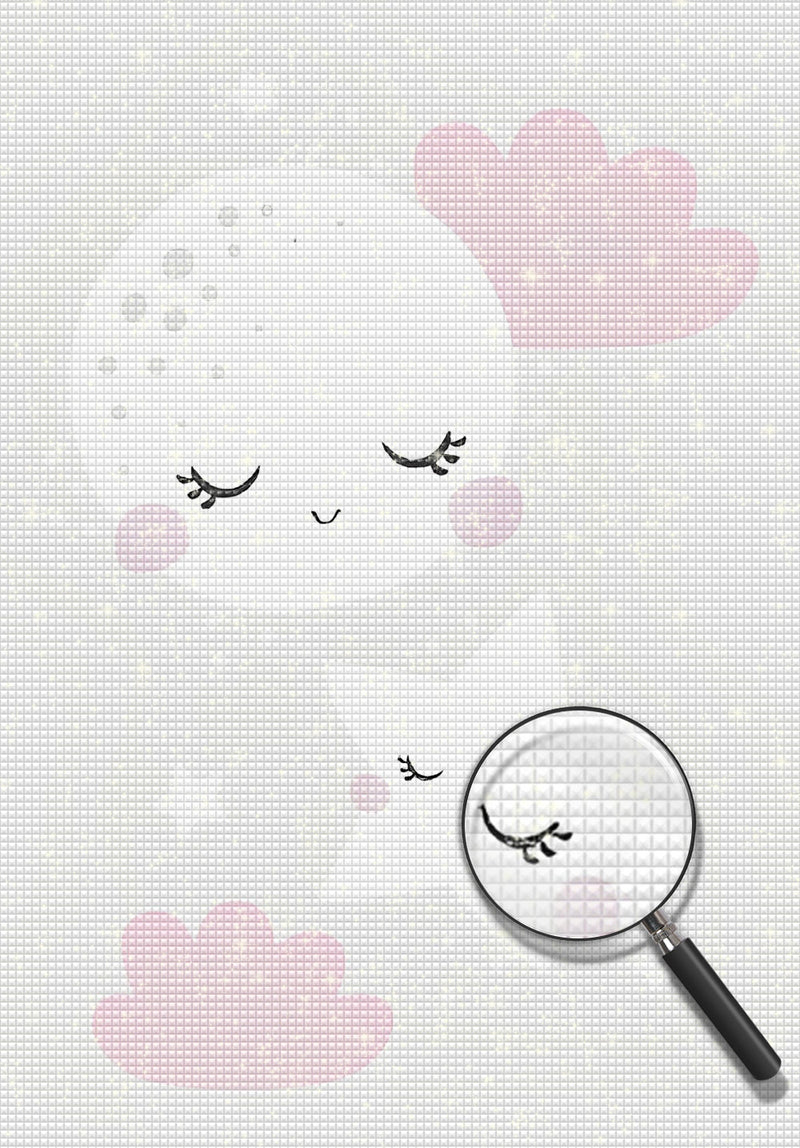 Cartoon Moon and Star Diamond Painting