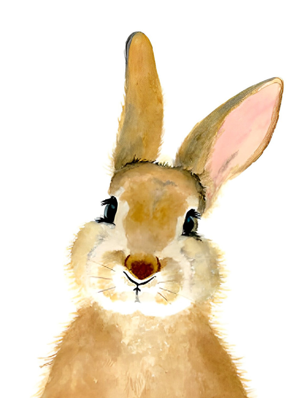 Cute Little Brown Rabbit Diamond Painting
